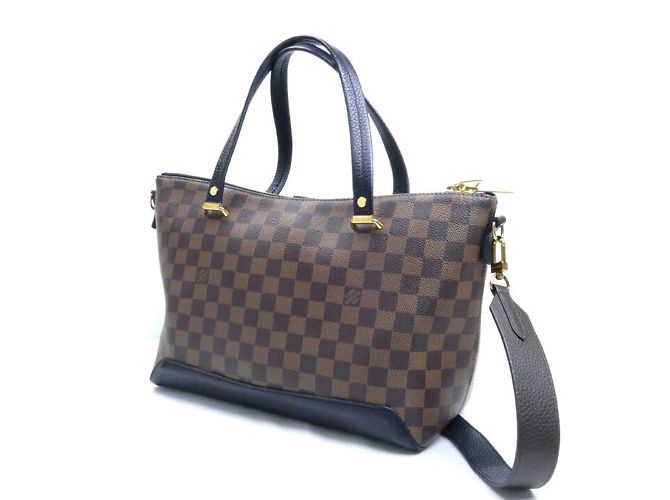 Borsa a spalla 2 in 1 Louis Vuitton Hyde Park Marrone - vista 2