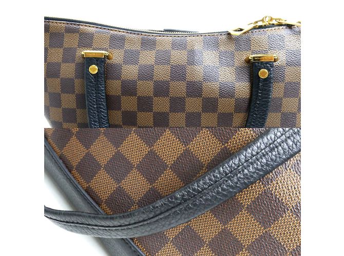 Borsa a spalla 2 in 1 Louis Vuitton Hyde Park Marrone - vista 5