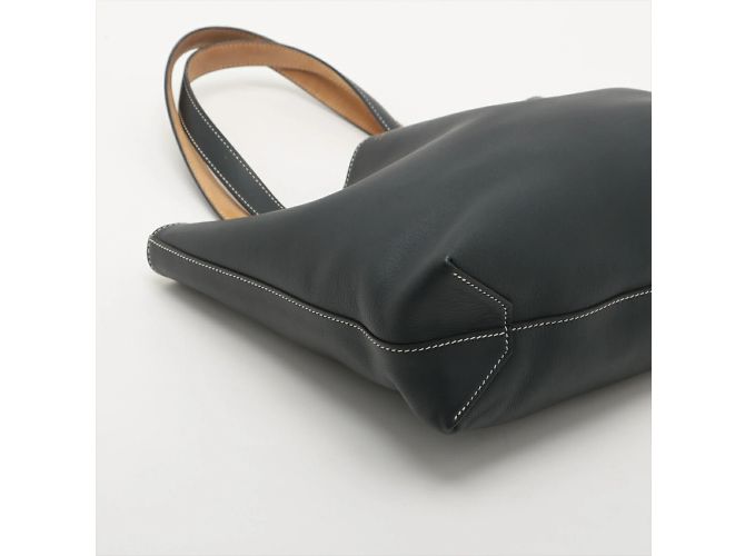 Hermès Borsa a Spalla Hermes Double Sens 28 Blu - vista 4
