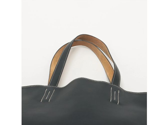 Hermès Borsa a Spalla Hermes Double Sens 28 Blu - vista 6