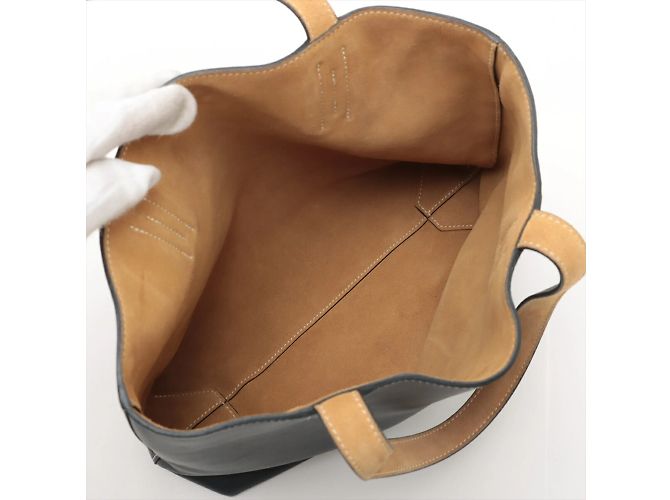 Hermès Borsa a Spalla Hermes Double Sens 28 Blu - vista 7