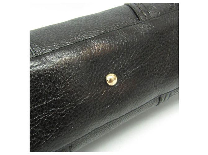Guccissima Damen Leder Tote Bag Schwarz - Ansicht 6