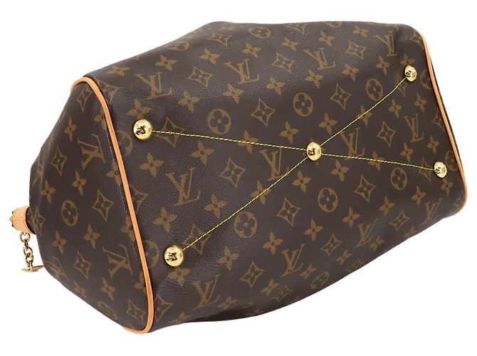 Borsa Tote Louis Vuitton Monogram Tivoli GM Marrone Monogramma - vista 5