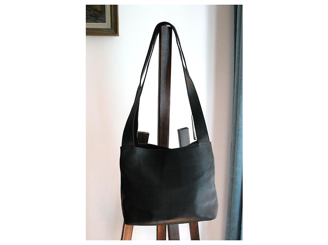 Lancel Black Leather Handbag - view 3