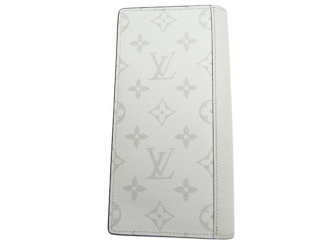 Cartera Larga Brazza NM de Louis Vuitton Blanco - vista 2