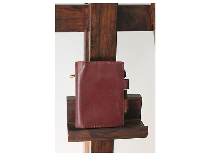 Hermès Purses, wallets, cases Dark red - view 2