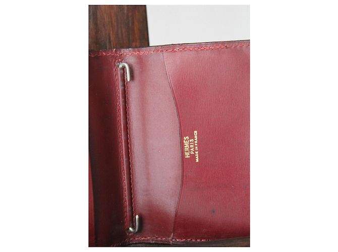 Hermès Purses, wallets, cases Dark red - view 4