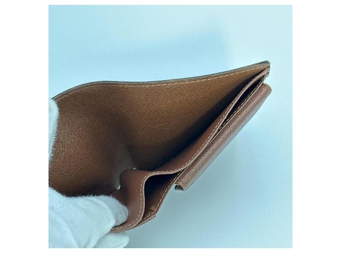 Louis Vuitton Bi-Fold Geldbörse aus Monogramm-Canvas Braun - Ansicht 11
