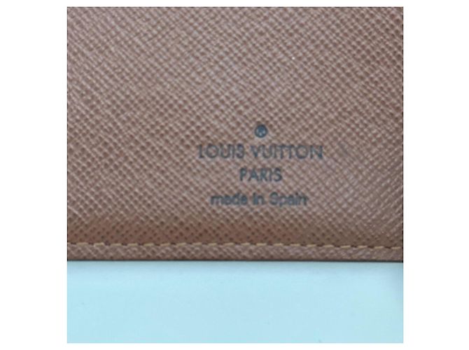 Louis Vuitton Bi-Fold Geldbörse aus Monogramm-Canvas Braun - Ansicht 15