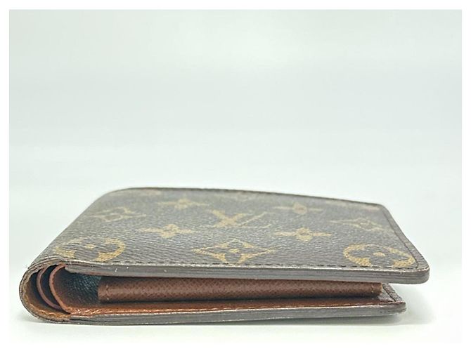 Louis Vuitton Bi-Fold Geldbörse aus Monogramm-Canvas Braun - Ansicht 3