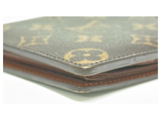 Louis Vuitton Bi-Fold Geldbörse aus Monogramm-Canvas Braun - Ansicht 4