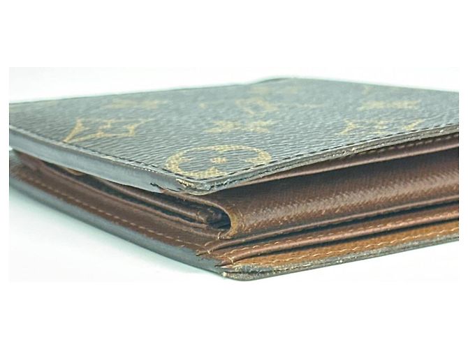 Louis Vuitton Bi-Fold Geldbörse aus Monogramm-Canvas Braun - Ansicht 5