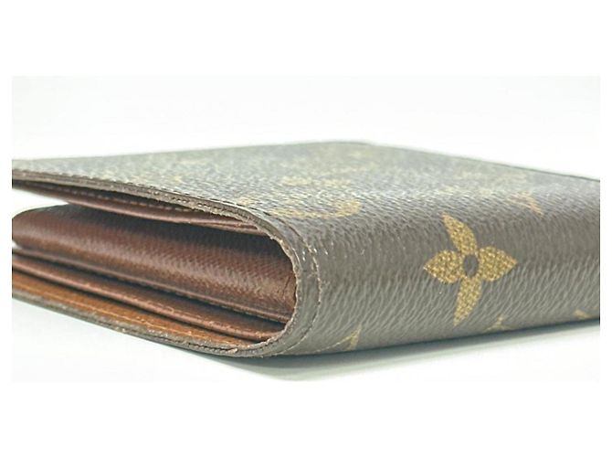 Louis Vuitton Bi-Fold Geldbörse aus Monogramm-Canvas Braun - Ansicht 6