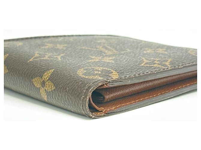 Louis Vuitton Bi-Fold Geldbörse aus Monogramm-Canvas Braun - Ansicht 7