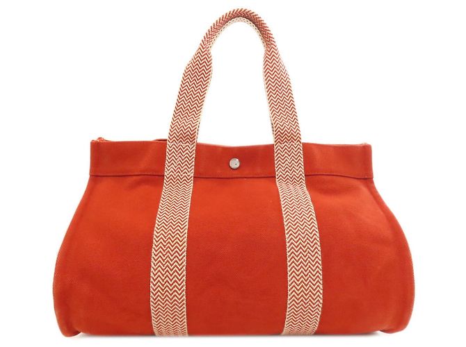 Hermès Bolso Tote MM Cannes Hermes Roja - vista 11