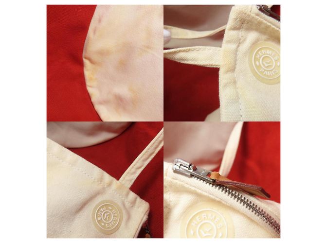 Hermès Bolso Tote MM Cannes Hermes Roja - vista 7