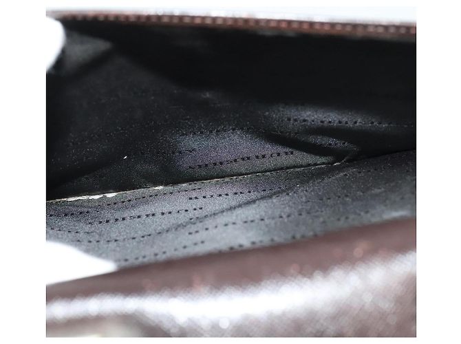 Borsa da lavoro in pelle marrone BURBERRY Auth bs25430 - vista 23