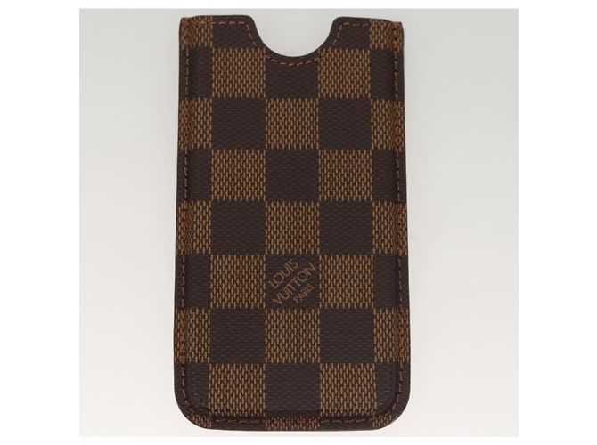 LOUIS VUITTON Damier Ebene Monogram Damier Azur iPhone Case 3 Set LV Auth 122874 - vista 17