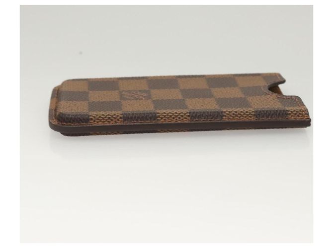 LOUIS VUITTON Damier Ebene Monogram Damier Azur iPhone Case 3 Set LV Auth 122874 - vista 18