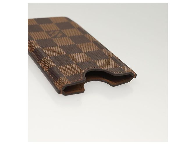 LOUIS VUITTON Damier Ebene Monogram Damier Azur iPhone Case 3 Set LV Auth 122874 - vista 19
