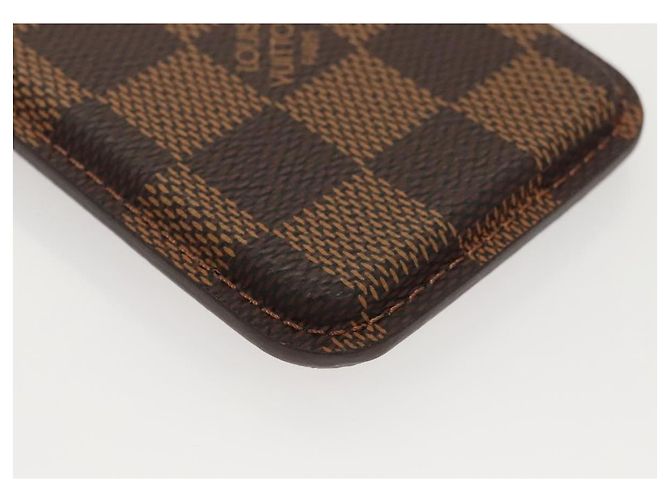 LOUIS VUITTON Damier Ebene Monogram Damier Azur iPhone Case 3 Set LV Auth 122874 - vista 21