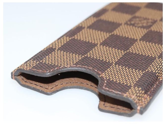 LOUIS VUITTON Damier Ebene Monogram Damier Azur iPhone Case 3 Set LV Auth 122874 - vista 22