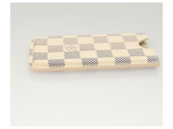 LOUIS VUITTON Damier Ebene Monogram Damier Azur iPhone Case 3 Set LV Auth 122874 - vista 4