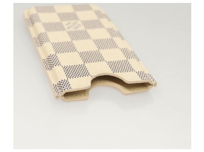 LOUIS VUITTON Damier Ebene Monogram Damier Azur iPhone Case 3 Set LV Auth 122874 - vista 5