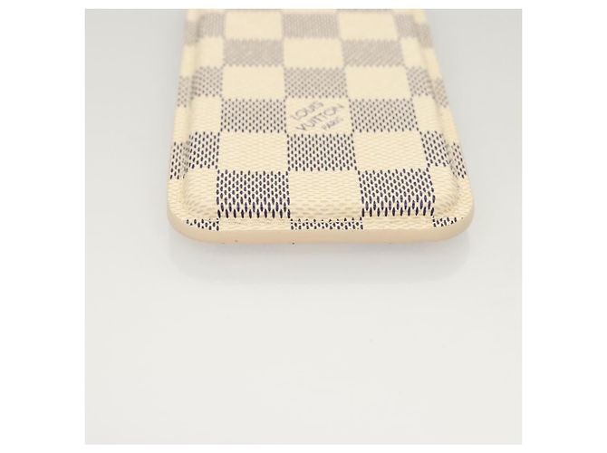 LOUIS VUITTON Damier Ebene Monogram Damier Azur iPhone Case 3 Set LV Auth 122874 - vista 6