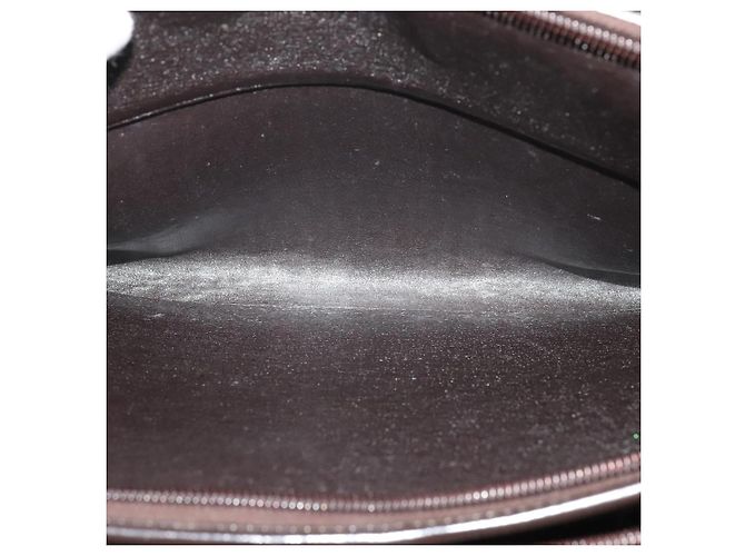 Borsa a spalla in tela Trotter Christian Dior marrone oro Auth sw647 D'oro - vista 12