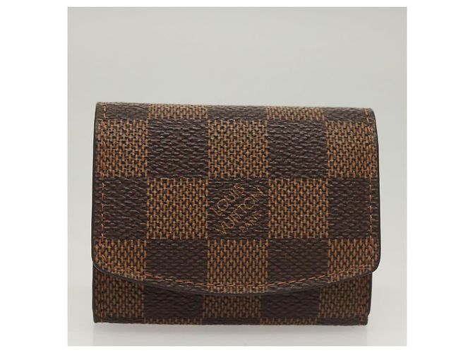 LOUIS VUITTON Damier Ebene Cuffs Cuff Case M64681 LV Auth BA2081V - view 14