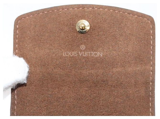 LOUIS VUITTON Damier Ebene Cuffs Cuff Case M64681 LV Auth BA2081V - view 25