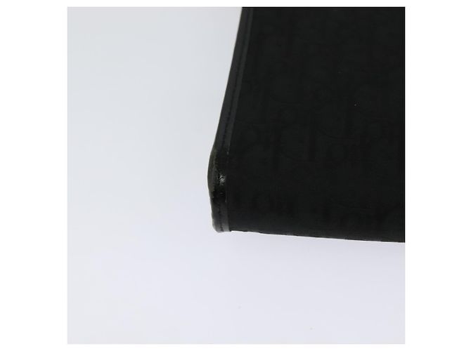 Borsa a spalla in tela Trotter Christian Dior nera e oro Auth yk18198 Nero D'oro - vista 15