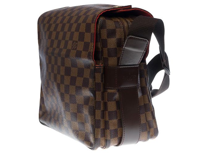 Borsa LOUIS VUITTON Naviglio in Tela Marrone - 100238 - vista 4
