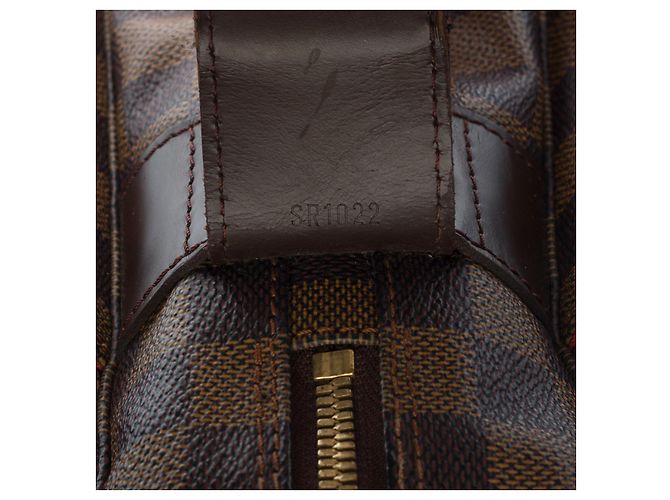 Borsa LOUIS VUITTON Naviglio in Tela Marrone - 100238 - vista 7