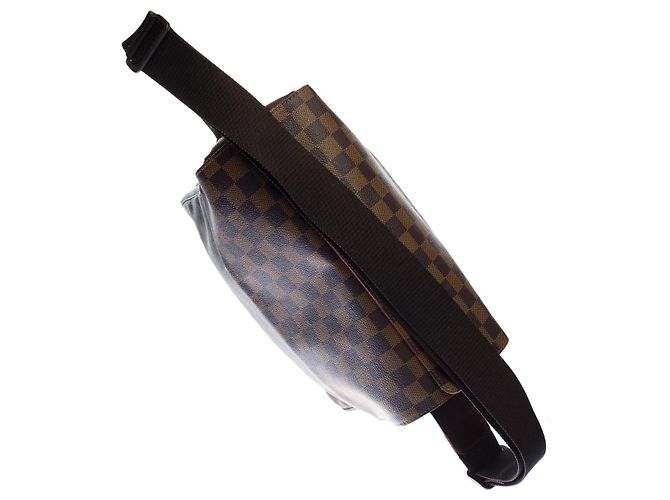 Borsa LOUIS VUITTON Naviglio in Tela Marrone - 100238 - vista 9