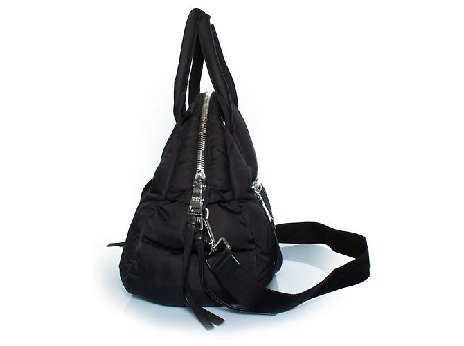 Prada, Bomber Bowler Tasche in Schwarz - Ansicht 4