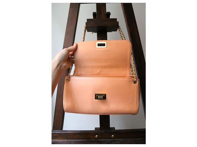 Borsa Chanel 2.55 in pelle rosa - vista 11