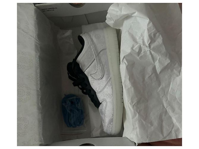 Dunk Nike x fragment x clot Bianco - vista 3