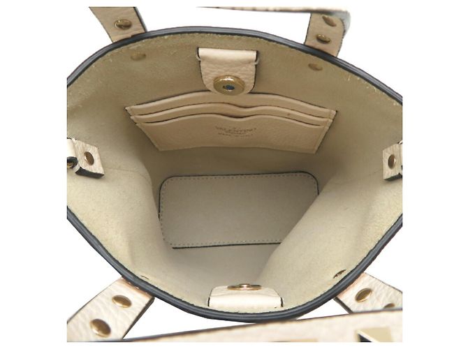Borsa a mano Valentino Garavani Rockstud per donne Bianco - vista 6