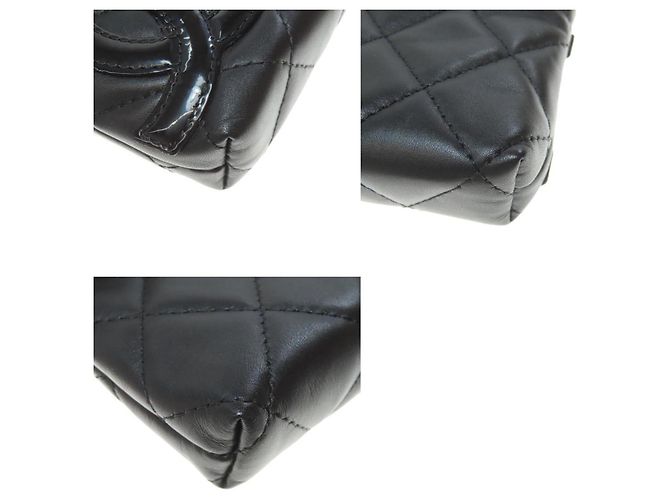 Monedero Chanel Cambon Line Negro - vista 10