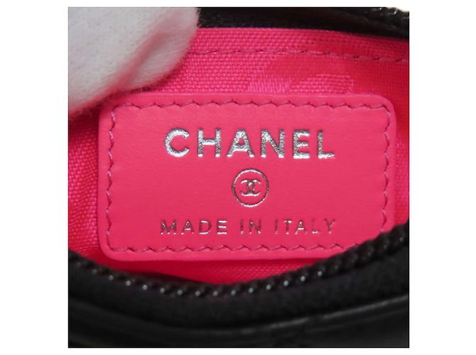 Monedero Chanel Cambon Line Negro - vista 5