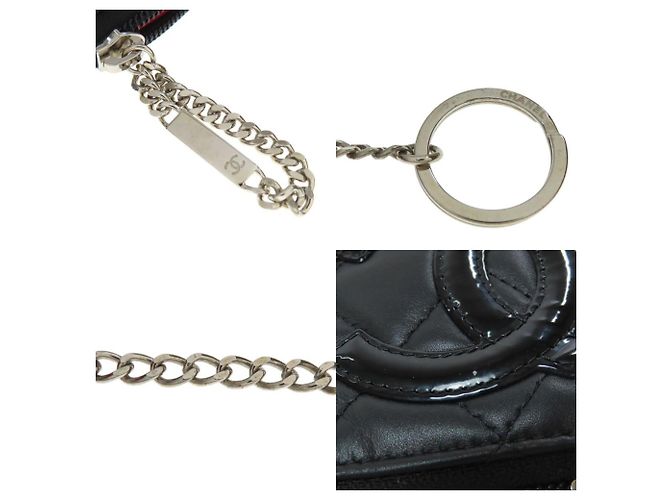 Monedero Chanel Cambon Line Negro - vista 8