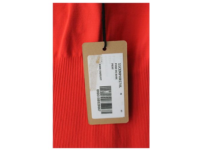 Alaïa Kleid rot Mohnfarbe Polyamid - Ansicht 3