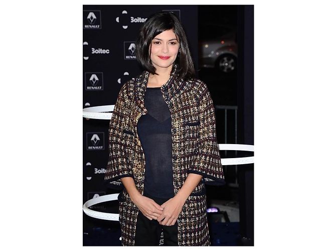Chanel Abrigo Icónico de París / Botones Byzance Gripoix 36 FR Multicolor - vista 3