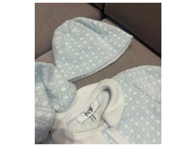 Coffret de naissance Baby Dior Bleu clair coton - vue 3