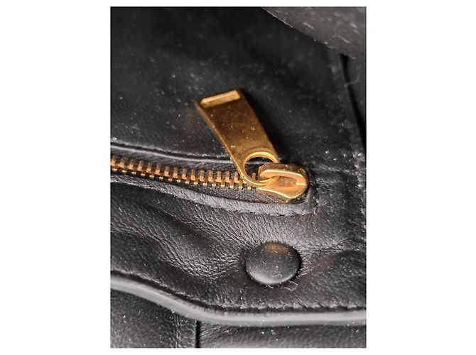 Borsa Cassette Chain Bottega Veneta in Pelle Nera Nero - vista 18