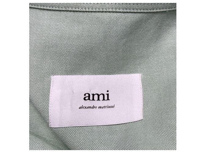 Camiseta Ami Ami De Coeur em algodão verde - vista 5