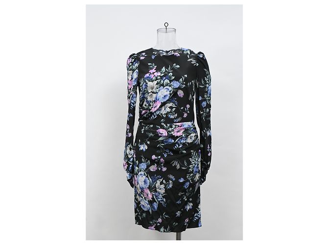 Vestido mini estampado floral Zimmermann em seda multicolorida Multicor - vista 6