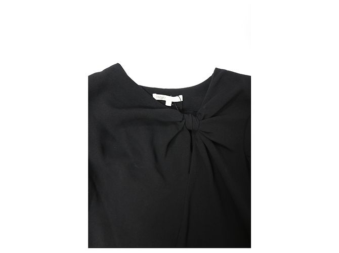 Top Maje Twist Front in Acetato Nero - vista 10